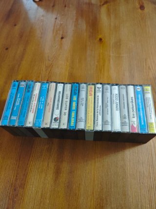 Lote 20 Cintas Cassette Originales