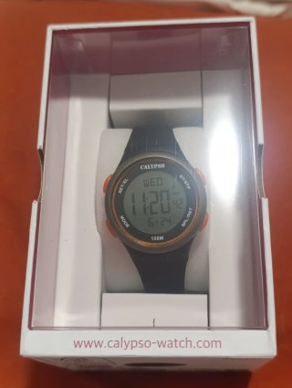 Reloj Calypso Negro Digital