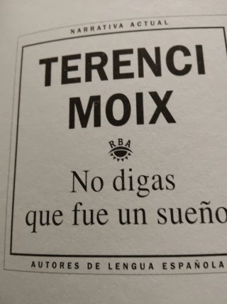 No digas que fue un sueño