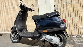 Vespa Lx 50 Negra Scooter Automática