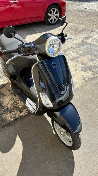 Vespa Lx 50 Negra Scooter Automática