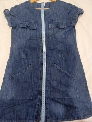 Vestido vaquero Zara Kids. 13-14 años