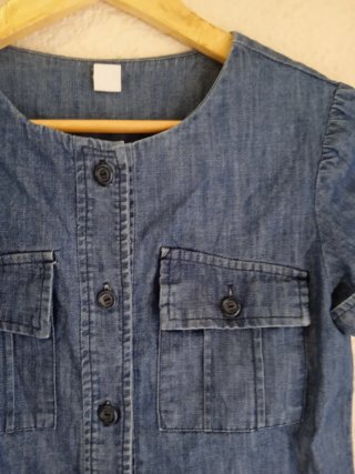 Vestido vaquero Zara Kids. 13-14 años
