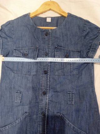 Vestido vaquero Zara Kids. 13-14 años