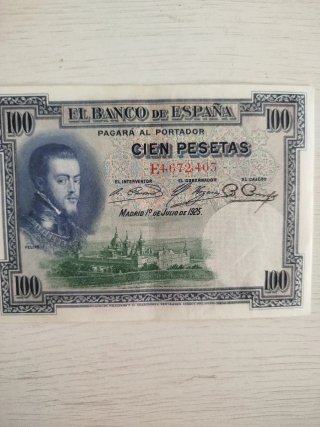 Billete 100 Pesetas Banco de España 1925