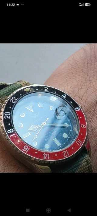 OROLOGIO LEGEND GMT PEPSI NERO/ROSSO – STILE DIVER