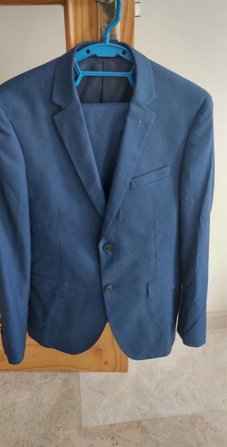 Traje completo azul marino