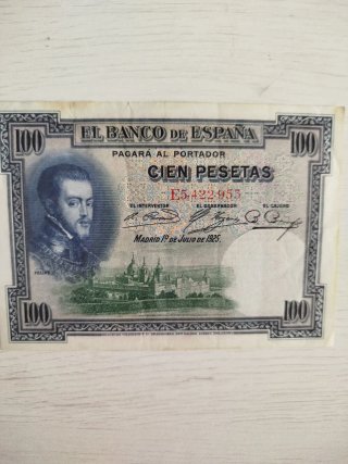 Billete 100 Pesetas Banco de España