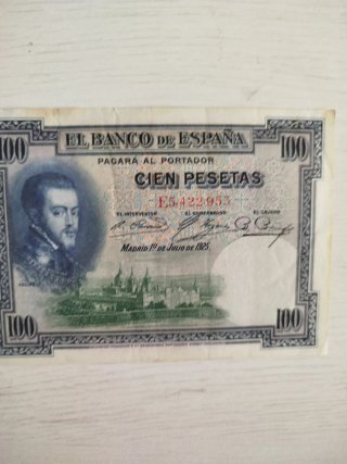 Billete 100 Pesetas Banco de España