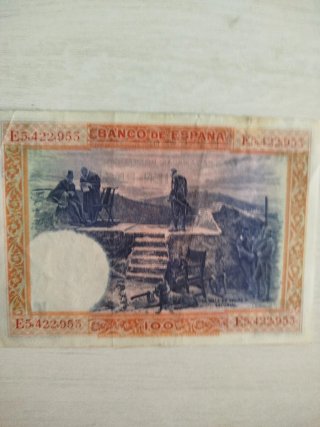 Billete 100 Pesetas Banco de España