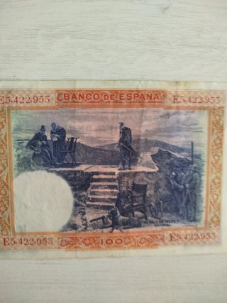 Billete 100 Pesetas Banco de España