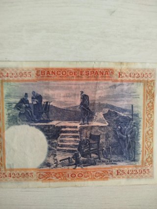 Billete 100 Pesetas Banco de España