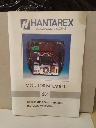 Manual HANTAREX MTC9300 Monitor 20