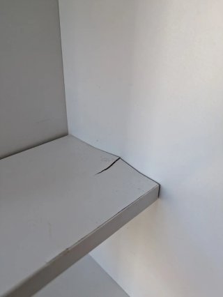 Estantería giratoria blanca
