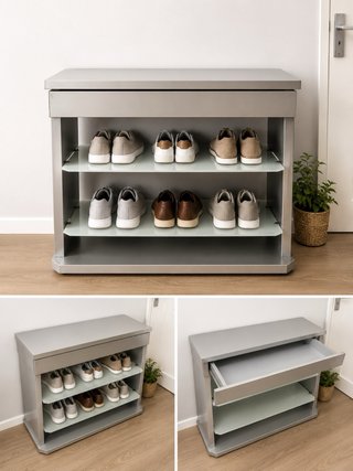 Mueble de Tv o zapatero con ruedas