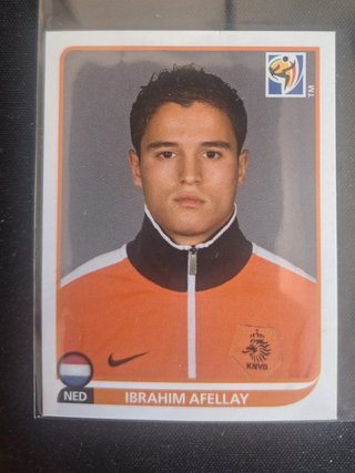 Cromo Panini Mundial 2010 Ibrahim Afellay