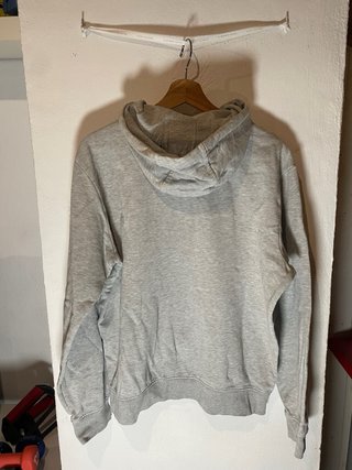 Sudadera Kappa Gris con Cremallera