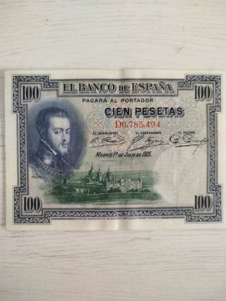 Billete 100 Pesetas Banco de España 1925