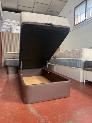 Canapé tapizado polipiel 90x180+COLCHON VUSCO