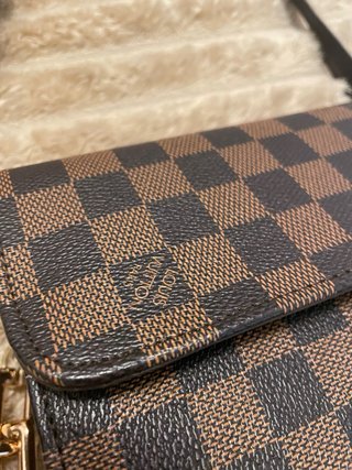 Bolso Louis Vuitton Marrón Damier