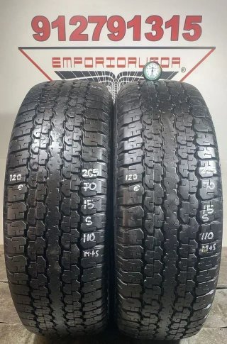 265 70 15 S BRIDGESTONE RUEDA AL 90% VIDA UTIL