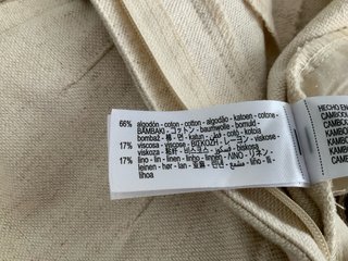 Pantalón Zara Beige Talla XS