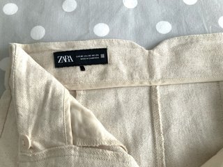 Pantalón Zara Beige Talla XS