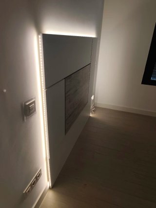 Cabecero de cama moderno