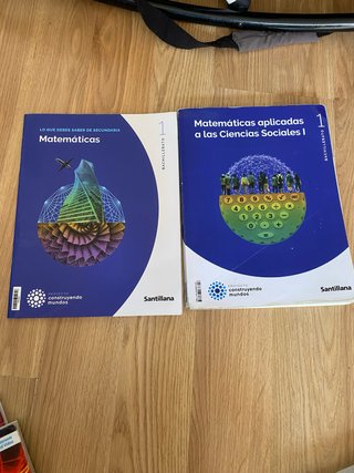 Matemáticas aplicadas a las Ciencias Sociales I...