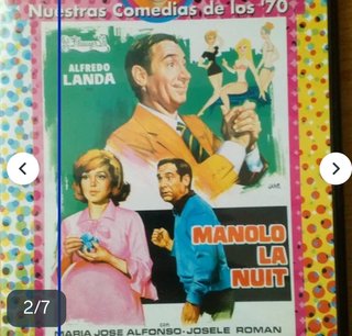 DVD Manolo la Nuit Comedia Española