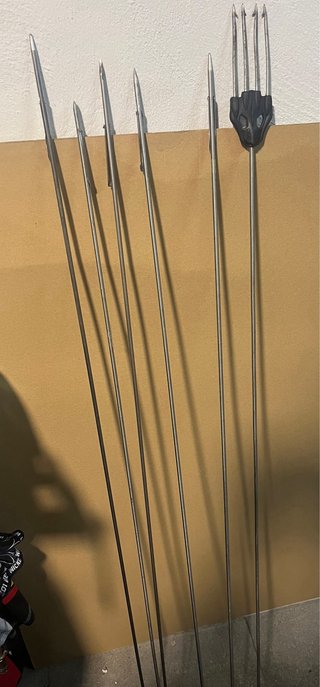 Lote 6 Varillas Pesca Submarina 130cm