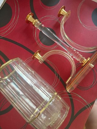 Cubitera y Candelabro metraquilato