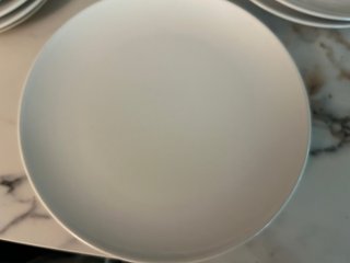 Set 8 Platos Porcelana Blancos