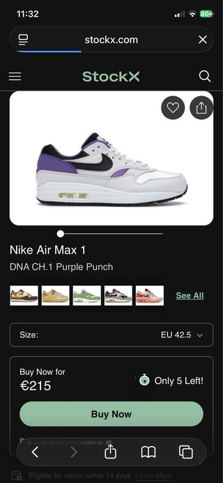 Nike Air Max 1 DNA CH1 Purple Punch