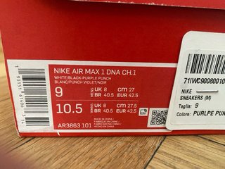 Nike Air Max 1 DNA CH1 Purple Punch