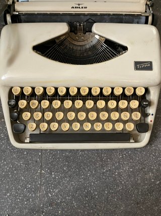 Máquina de escribir años 70