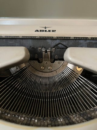 Máquina de escribir años 70