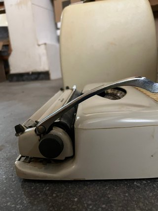 Máquina de escribir años 70
