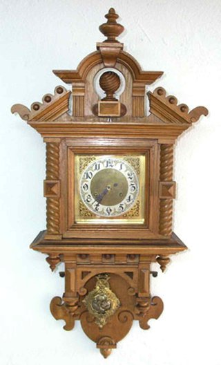 Reloj de Pared Antiguo - C. 1900