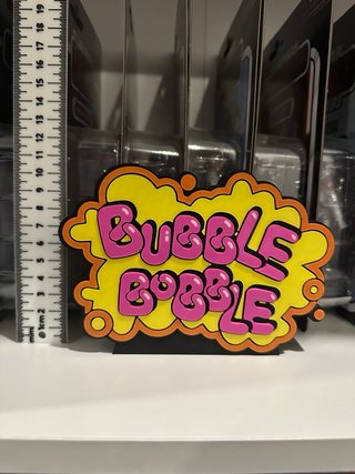 Bubble Bobble 3D logo
