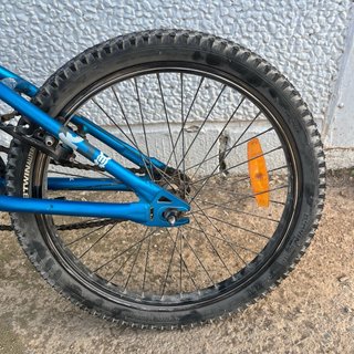 Bicicleta BMX B'twin Azul
