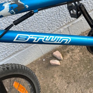 Bicicleta BMX B'twin Azul