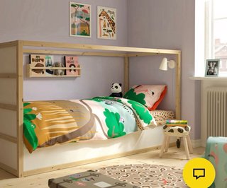 Cama IKEA Kura reversible