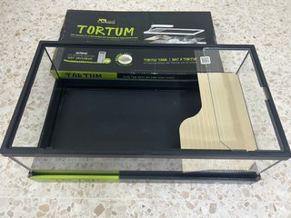 Tortuguera Tortum 55x30x20cm + Filtro + Calentador