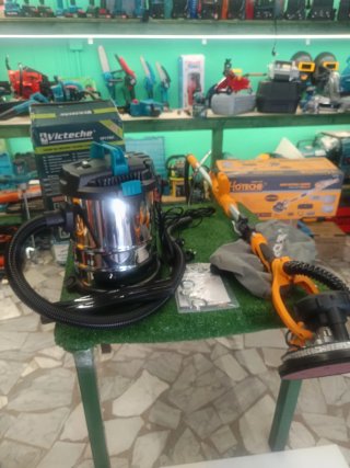 Levigatrice Hoteche + bidone aspirapolvere