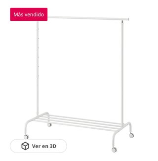 Burro de ropa Rigga Ikea