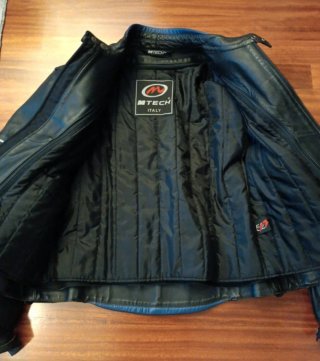 Chaqueta moto piel MTECH