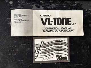 Casio VL-1 VL-Tone Sintetizador Vintage