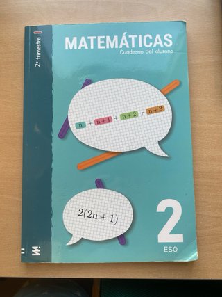 Pack 3 cuadernos Matemáticas Innovamat 2º ESO