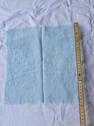 Servilletas de lino azul claro